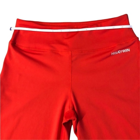 HISKYWIN - WOMENS RED ATHLETIC PANTS SIZE MEDIUM - Picture 6 of 10